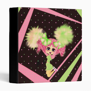 Cute Cheerleader gifts personalized Binder
