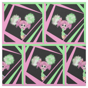 Cute Cheerleader gifts personalized Fabric