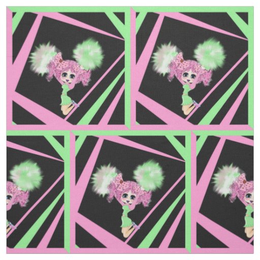 Cute Cheerleader gifts personalized Fabric