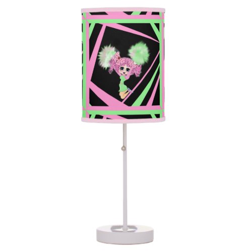 Cute Cheerleader gifts personalized Table Lamp