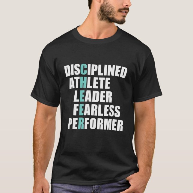 Cute Cheerleader Gifts Teen Cheerleading T-Shirt (Front)