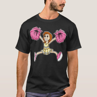 Cute Cheerleader Girl TShirt or Gift for every Che