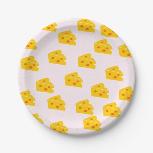 Cute Cheese Paper Plates