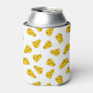 Cute Cheese Pattern Can Cooler