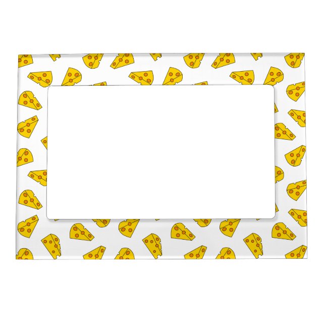 Cute Cheese Pattern Magnetic Frame (Front)