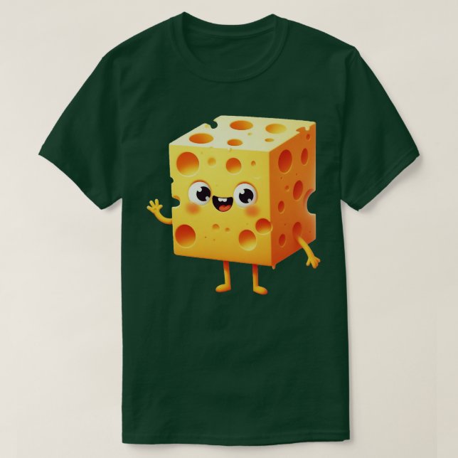 Cute Cheese T-Shirt (Design Front)