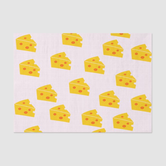 Cute Cheese Tissue Paper (Front)