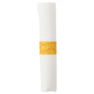 Cute Cheese Wedge Kids 1st Birthday Party Napkin Bands