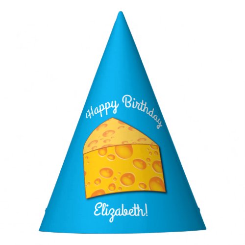 Cute Cheese Wedge Kids 1st Birthday Party Party Hat