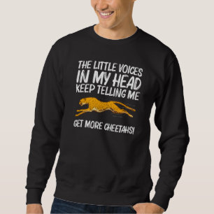 Cute Cheetah For Men Women African Safari Wildlife Sweatshirt