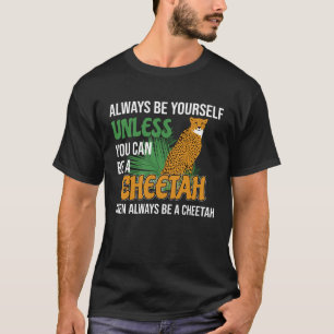 Cute Cheetah  Kids Boys Girls T-Shirt