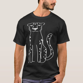 Cute Cheetah Wildcat Jungle Nature Adventure T-Shirt