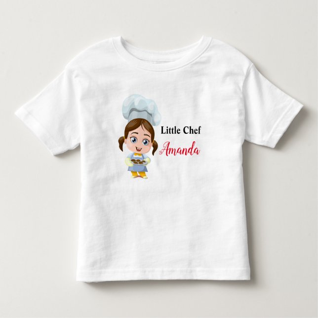 Cute Chef / Cook T-Shirt for Baby (Front)