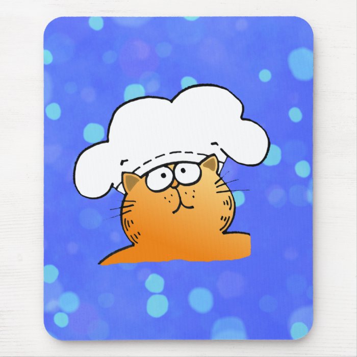 Cute Chef / Cute Cartoon Chef Mouse Pad