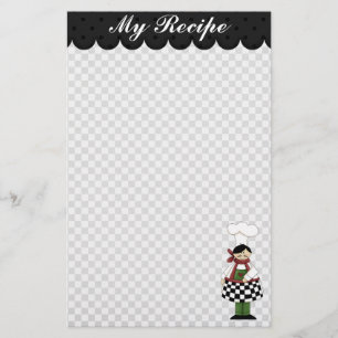 Cute Chef Stationery