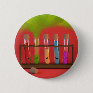 Cute Chemistry Button