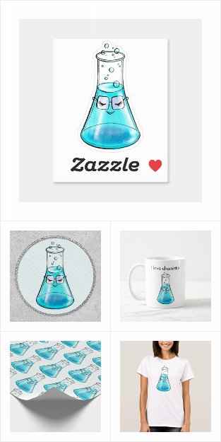 Cute Chemistry Flask