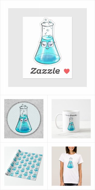 Cute Chemistry Flask