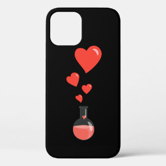Cute Chemistry Love Potion Scientist iPhone 12 Case