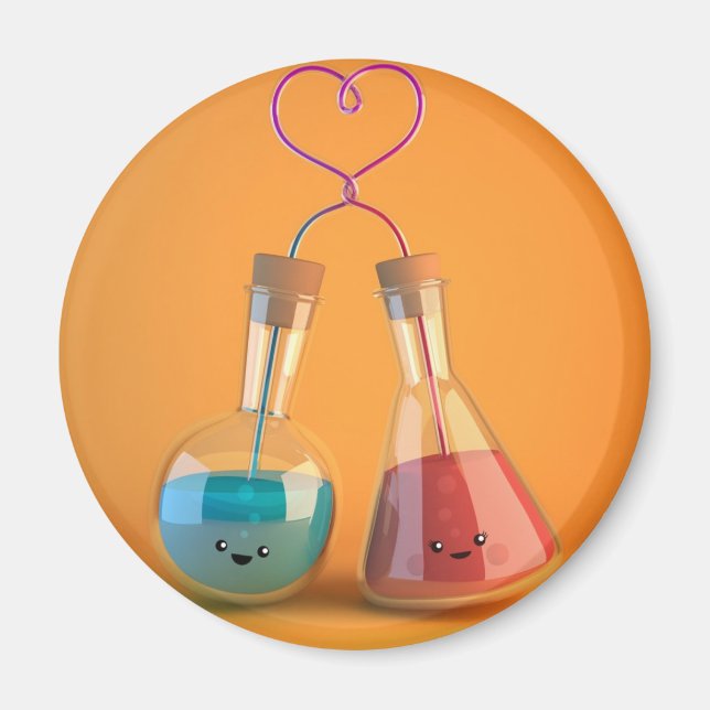 Cute Chemistry Magnet (Front)