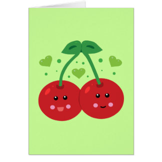 Cute Cherries Cards