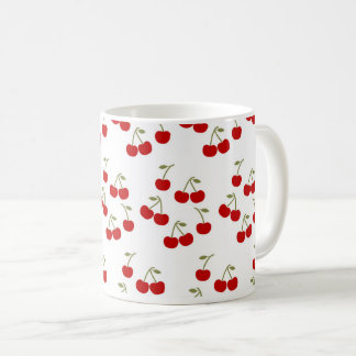 Cute Cherries Pattern Coffee Mug