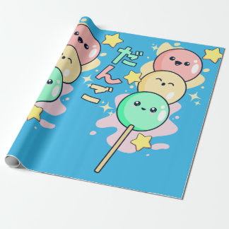 Cute Cherry Blossom Dumpling Wrapping Paper