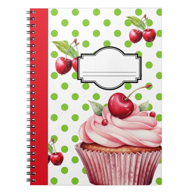 Cute Cherry Notebook (Front)