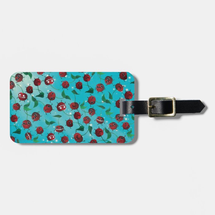 Cute Cherry Pattern Tag For Luggage