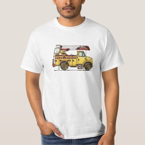 Cute Cherry Picker Truck T_Shirt