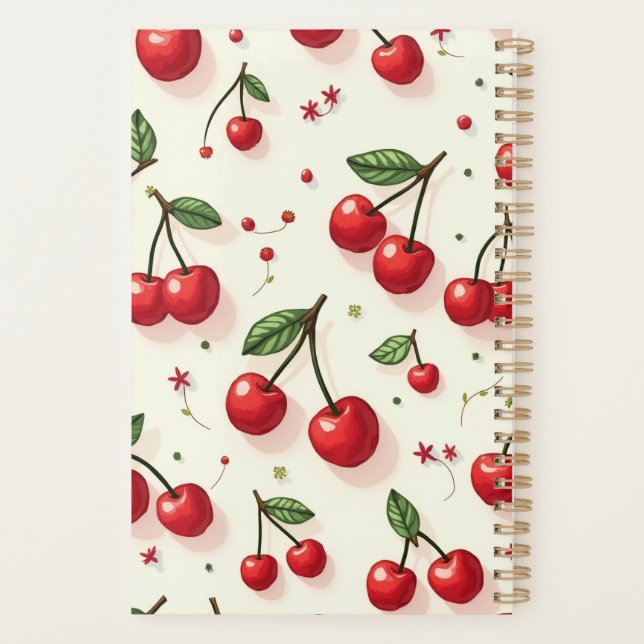 cute cherry planner (Back)