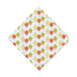 Cute cherry tomatoes cartoon illustration bandana