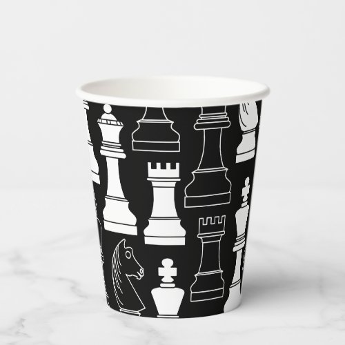 Cute Chess Board Games Kids Birthday Party Paper C Paper Cups