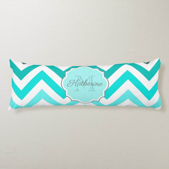 Cute Chevron Pattern Body Pillow (Front)
