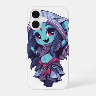 Cute Chibi Fantasy Assassin iPhone 16 Case