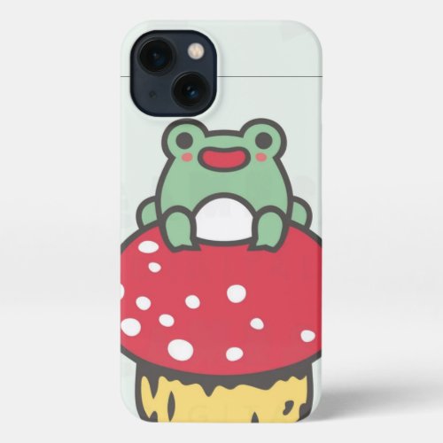 Cute Chibi frog Phone case_ iPhone 13 iPhone 13 Case