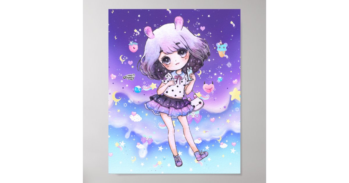 Cute Galaxy Background Pastel