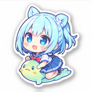 Anime Chibi Stickers for Sale