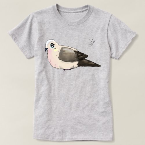 Cute Chibi Mourning Dove Graphic Tee