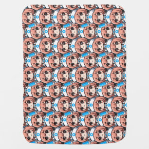 Cute Chibi Nurse - healthcare, anime, medical Baby Blanket