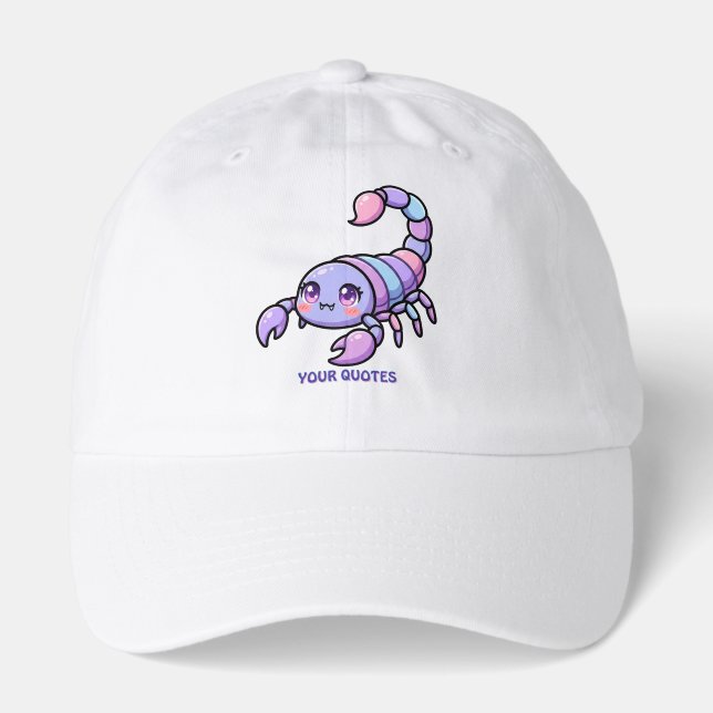 Cute Chibi Scorpio Zodiac Hat (Front)