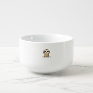 Cute Chibi Sloth Workout � Funny Kawaii Gym Animal Soup Mug