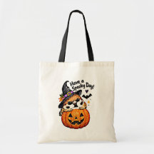Cute Chibi Sparrow Bird Halloween Pumpkin