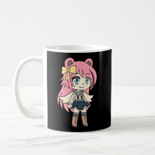 Cute Chibi Style Yuki Chan Girl With Wings Coffee Mug