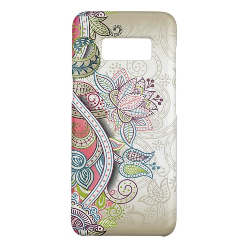Cute Chic Classic Ornate Vintage Floral Pattern Case_Mate Samsung Galaxy S8 Case
