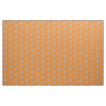 Cute Chic Silver Grey Leaf Pattern Fabric