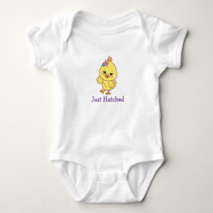 Cute Chick Baby Personalized, Baby Shower Bodysuit