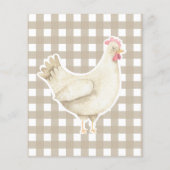 Cute chick birthday time capsule message (Back)