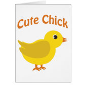 Cute Chick Cards (Front)