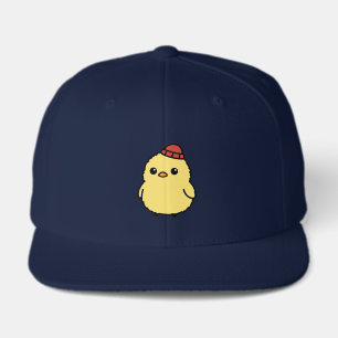 Cute Chick Hat – Yellow Baby Bird with Red Beanie